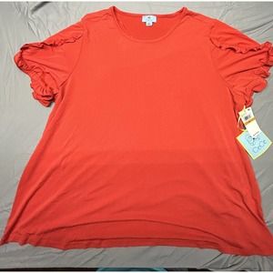 CeCe Blouse Red Womens Sz 3x.NWT MSRP $59